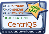 CentriQS is safe to download