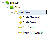 database creator: Set Business Workflow in CentriQS
