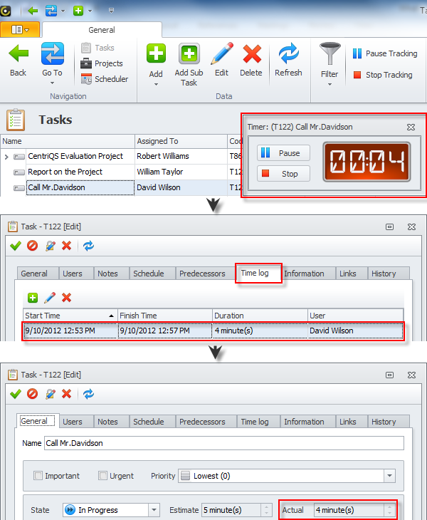 automatic time tracking